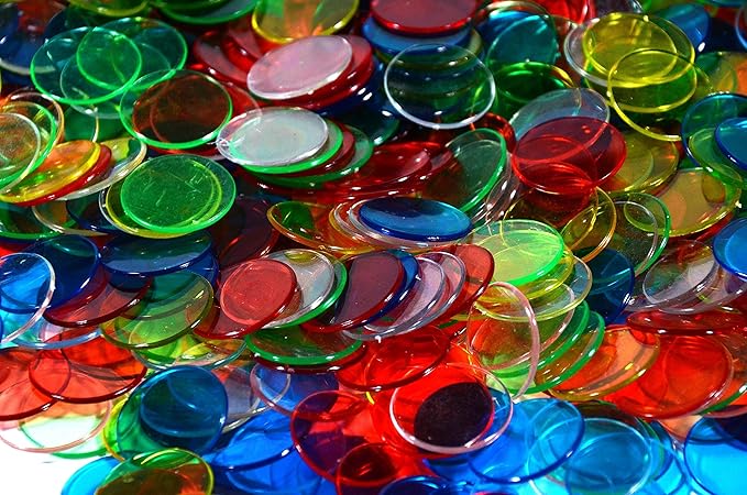 Regal Bingo - Bingo Cards and Reusable Chips Bingo Game Set - 50 Standard Playing Cards, 50 Calling Cards & 500 Multicolored Bingo Chips (50 Mixed Set)