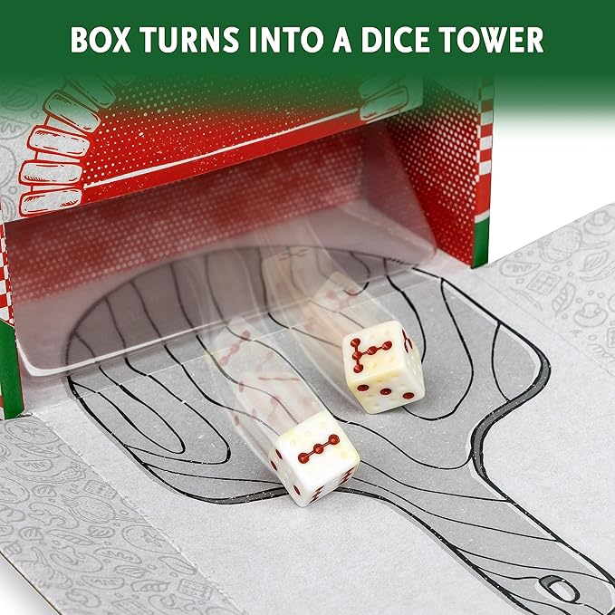 ThinkFun's Dice and Slice Pizza Party Dice Game - Deliciously Strategic Pizza Slicing Game