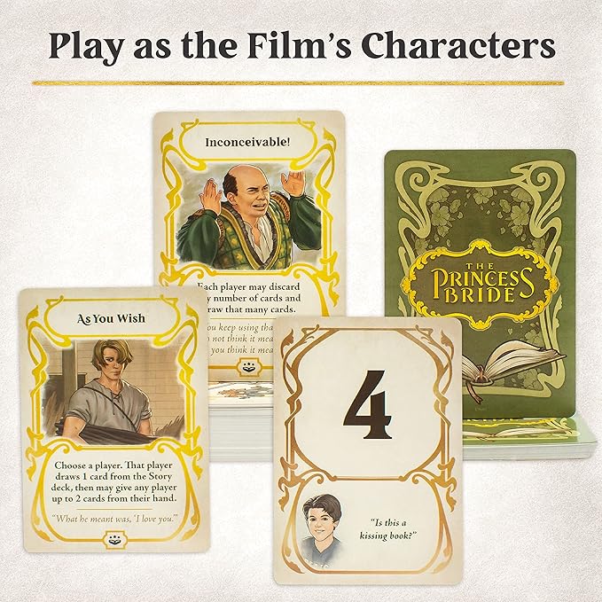 Ravensburger Princess Bride Adventure Book Game | Interactive and Engaging Gameplay for Fans of The Movie | for Ages 10 & Up
