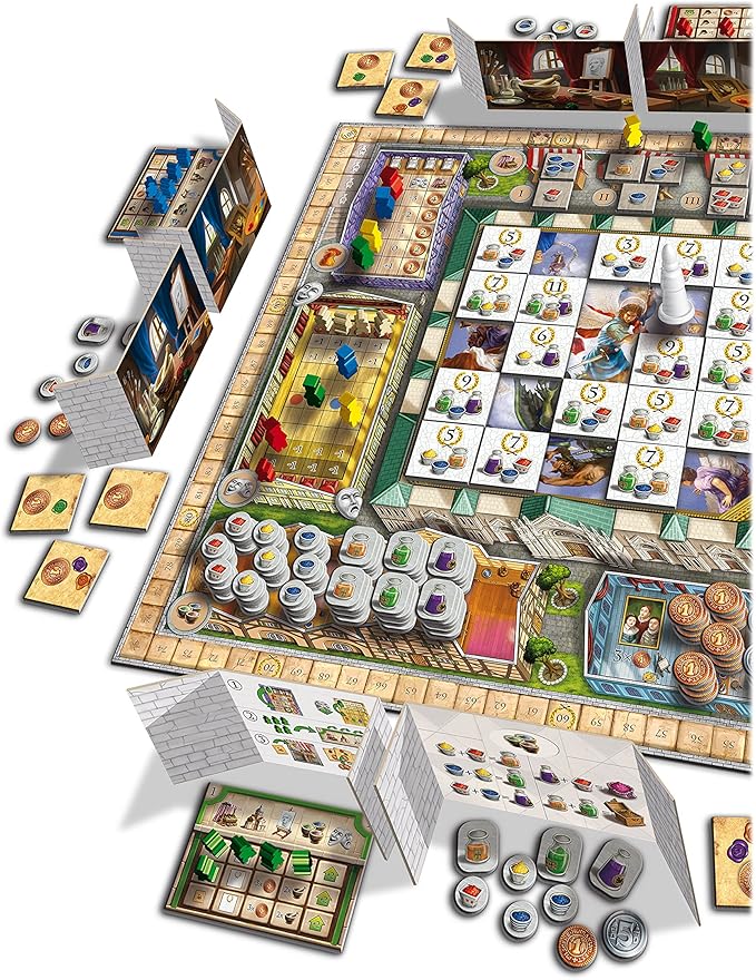 Queen Games Fresco Board Game Mega Box