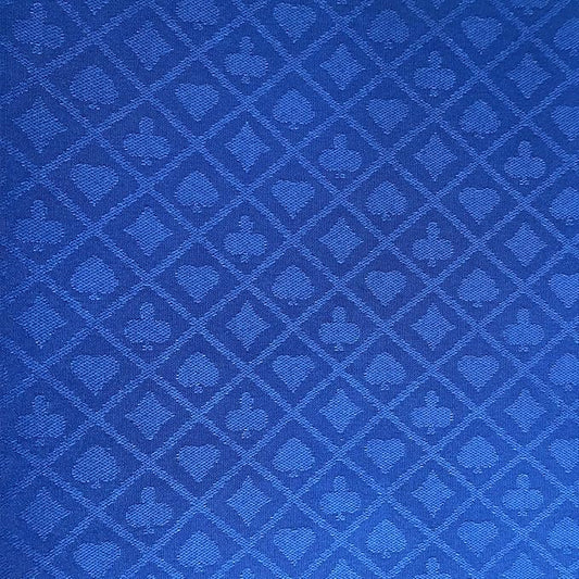 Speed Cloth Poker Table Fabric - 108X60 Inch Section of Casino Card Game Table Felt Top Cover Accessories - Blue