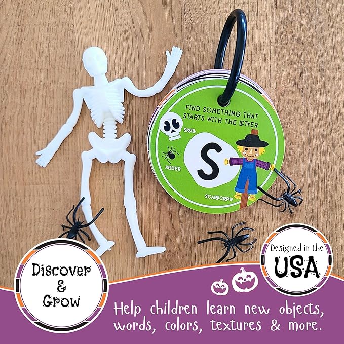 Children's Scavenger Hunt: Halloween Edition | Toddler Activities | Halloween Games for 2, 3 Year Old's & Up | Kids Scavenger Hunt Cards