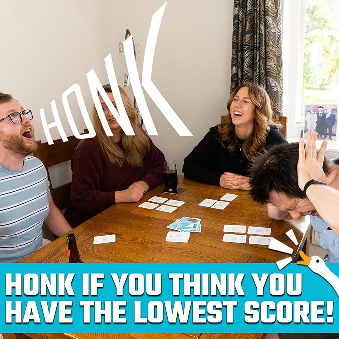 Sneaky Goose - Family Fun Strategy Card Game for Kids, Teens & Adults | Quick Thinking & Memory Game | Addictive and Entertaining | 2-5 Players | Age 8+