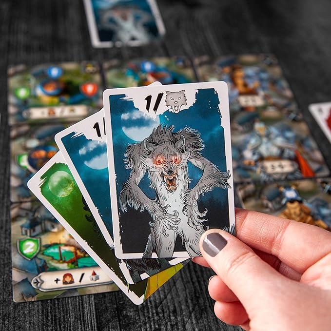 STUDIO H Vampire Village | Vampires, Witches and More | Strategic Dark Card Game | Great for Game Night | 1 to 5 Players | 20 Minutes