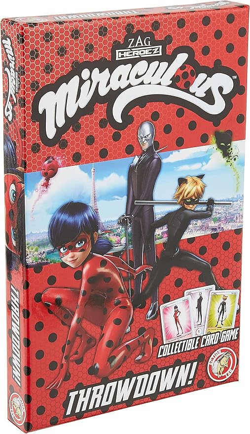Action Lab Miraculous Throwdown Card Game for 72 months to 1188 months