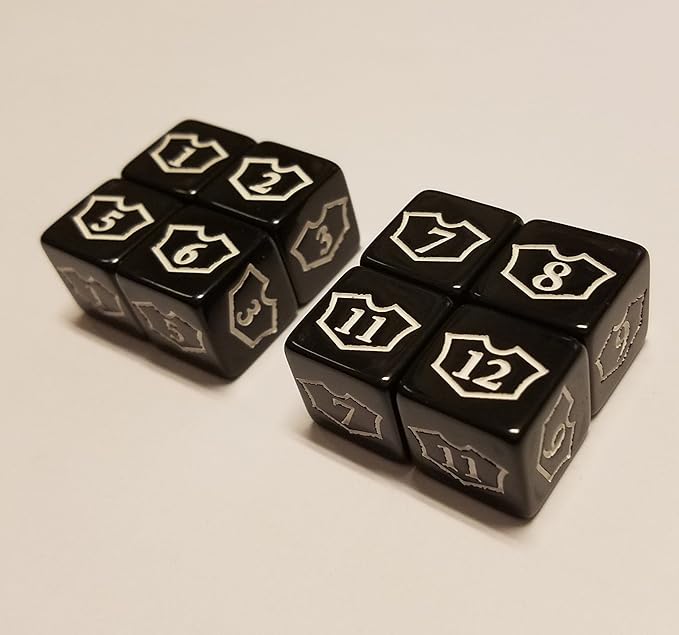 24x Counter, Negative, Goyf & Loyalty Dice for Magic: The Gathering and Other Games/CCG MTG