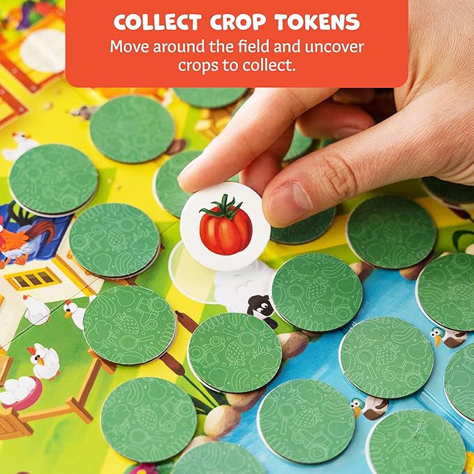 It’s a Fun Farm Day – Cooperative Board Game for Kids Ages 5–10 | Teamwork, Strategy & Memory Game for Elementary Kids, Classrooms & Family Night