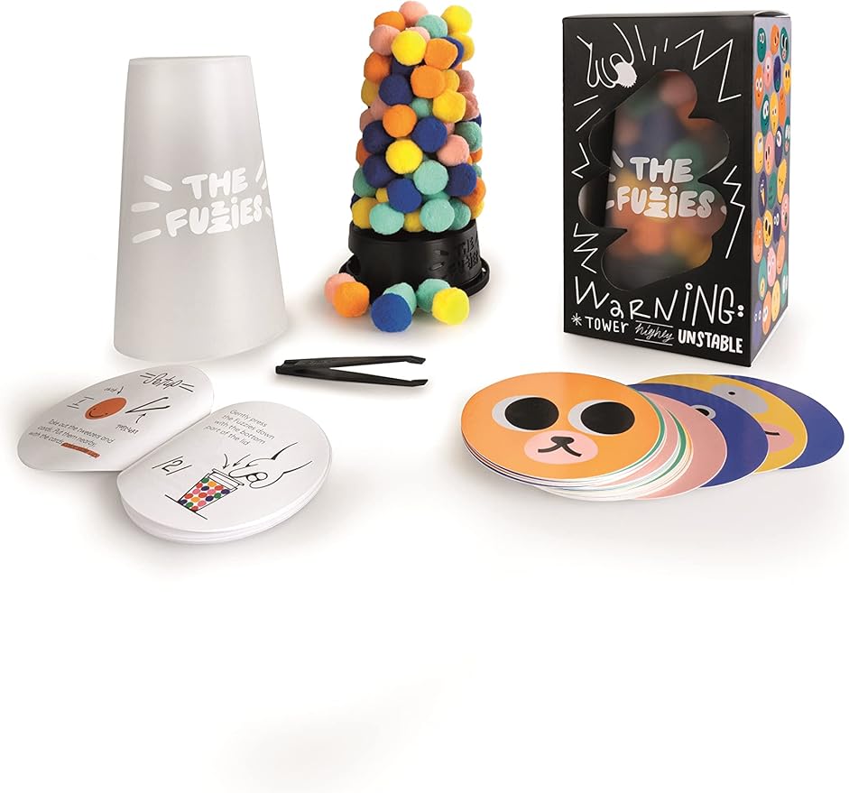 CMYK The Fuzzies - A Gravity Defying, Squishy Stacking Game