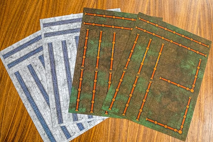 DUNGEON CRAFT: Walls Pack 2D Terrain Set ttrpg