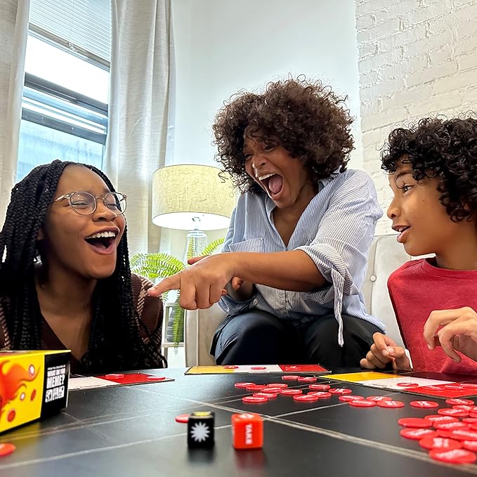 Take Take Boom: The High-Risk, High-Reward Family Dice Game by What Do You Meme?® for 3 + players