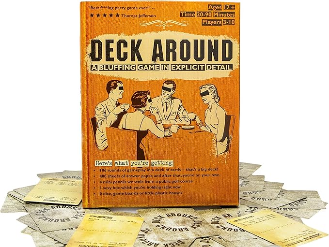 Adult Party Game with Over 100 Rounds (Card Game)
