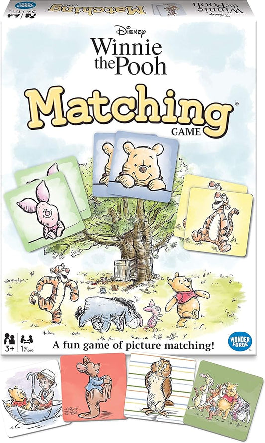 Wonder Forge Disney Winnie the Pooh Matching Game for Girls & Boys