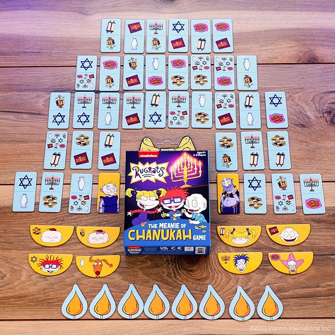 Funko Rugrats The Meanie of Chanukah Game for 2-4 Players Ages 5 and Up