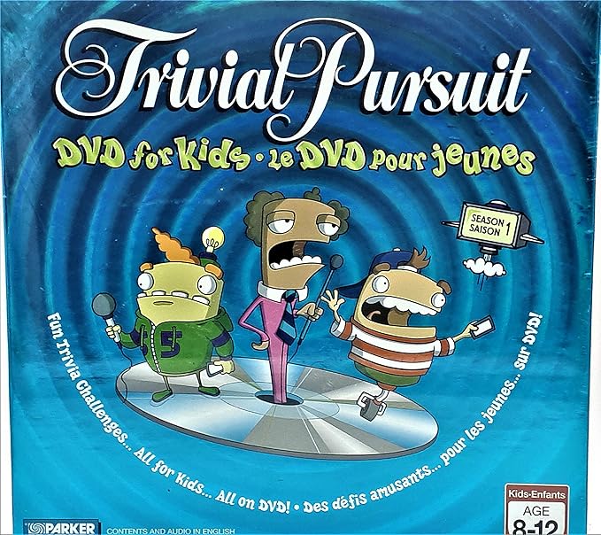Hasbro Gaming Trivial Pursuit DVD for Kids