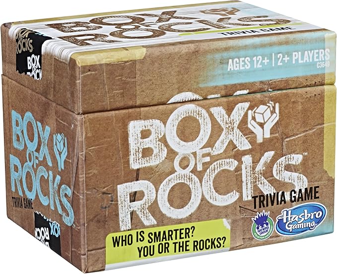 Hasbro Gaming Hasbro Games Box of Rocks Party Board Game (Amazon Exclusive)