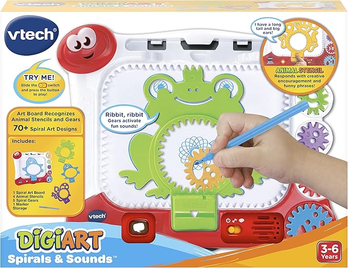 VTech DigiArt Spiral and Sounds, Multicolor