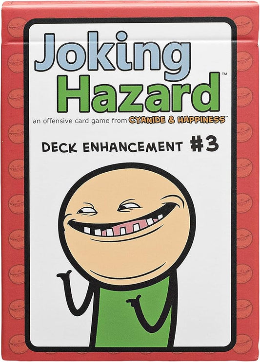 Joking Hazard Deck Enhancement #3 - Expansion Pack for Fun Party Games by Cyanide & Happiness, 100 New Hilarious Comic Cards | Perfect for Game Night