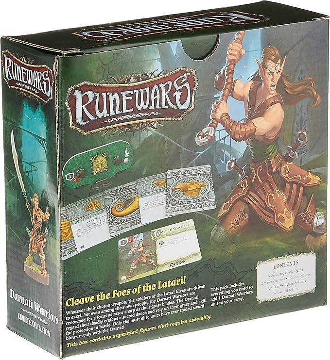 Fantasy Flight Games Runewars: Darnati Warriors Expansion Pack
