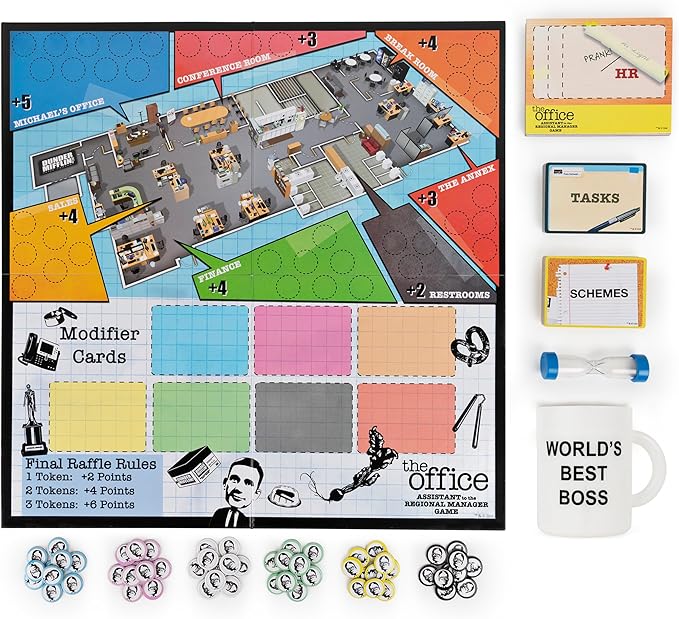 The Office TV Show, Assistant to The Regional Manager Party Game, for Adults and Teens Ages 16 and up