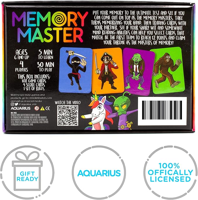 AQUARIUS - Memory Master Card Game