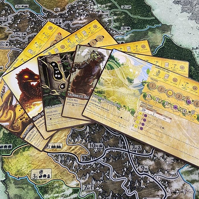 Greater Than Games | Horizons of Spirit Island: Punchboard Panels | Cooperative Strategy Board Game Accessory | Premium Component Upgrade