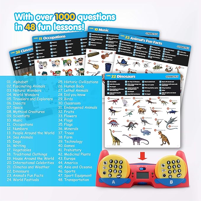 BEST LEARNING Connectrix - Educational Matching Game for Kids Ages 6 Years and up, 1 to 2 Players | Educational Toy as Birthday Gift for Boys and Girls