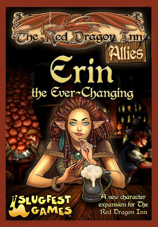 The Red Dragon Inn: Allies - Erin The Ever-Changing Strategy Boxed Board Game Expansion Ages 13 & Up