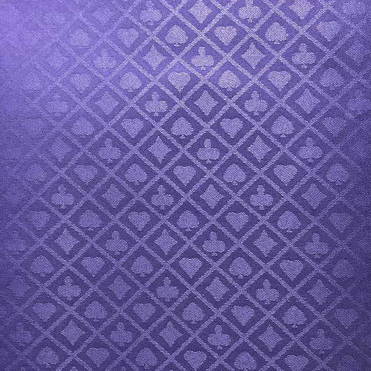Speed Cloth Poker Table Fabric - 108X60 Inch Section of Casino Card Game Table Felt Top Cover Accessories - Purple
