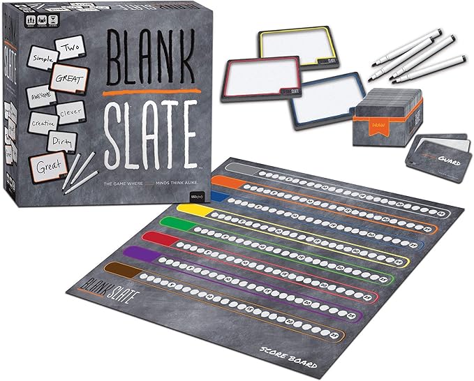 Blank Slate - The Game Where Great Minds Think Alike | Fun Family Friendly Word Association Party Game | The Best Choice for Game Night! | Great Family Board Game & Perfect for Family Game Night