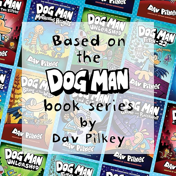 University Games, Dog Man Attack of The FLEAS Cooperative Board Game Based On The Popular Dog Man Book Series by DAV Pilkey for 2 to 6 Players Ages 6 and Up