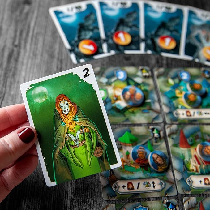 STUDIO H Vampire Village | Vampires, Witches and More | Strategic Dark Card Game | Great for Game Night | 1 to 5 Players | 20 Minutes