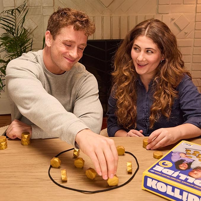 Kollide by Relatable, Exciting Magnetic Game for Family Game Night, Fun 2 Player Games for Kids, Includes 1 Rope, 20 Magnets & Carrying Bag