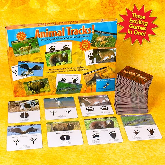 The Young Scientists Club Animal Tracks Game