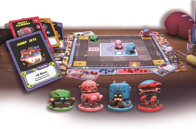 Robot Quest Arena Deckbuilding Board Game