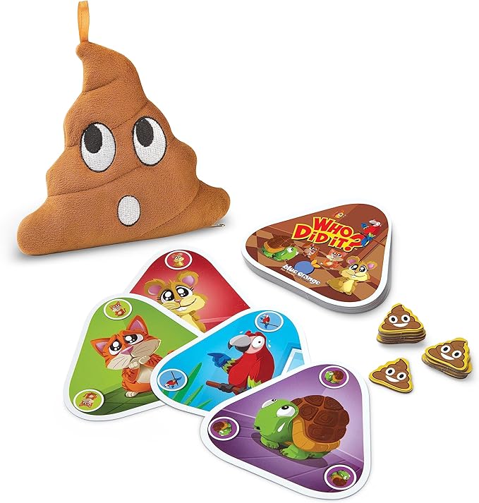 Strategy Card Game for Kids, Teens and Family, Tabletop Party Game for Game Nights, Ages 6 & Up, 3 to 6 Players, Who Did It by Blue Orange Games