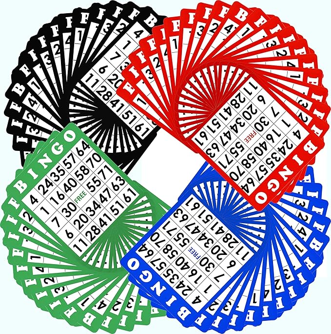 Regal Bingo Bingo Cards Deck Reusable - Bingo Games for Family - 100 Standard Playing Cards