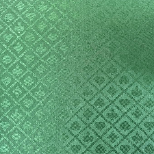 Speed Cloth Poker Table Fabric - 108X60 Inch Section of Casino Card Game Table Felt Top Cover Accessories - Green
