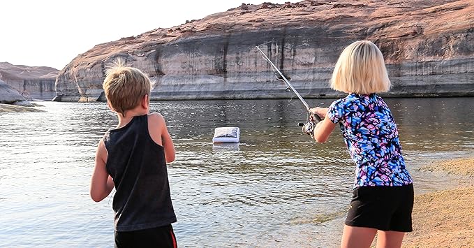 | TruCast Inflatable Outdoor Fishing Game | Practice or Learn to cast in Your Backyard (Game ONLY)