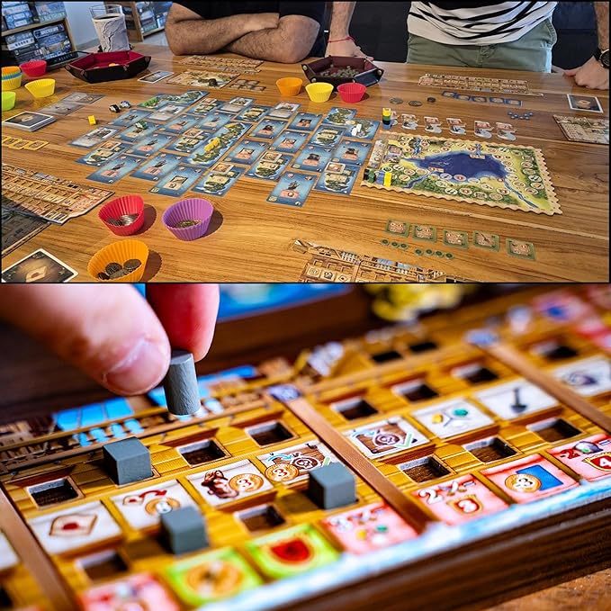 Pirates of Maracaibo Strategy Board Game, Sail The Caribbean, Upgrade Your Ship, 1-4 Players, Ages 14+