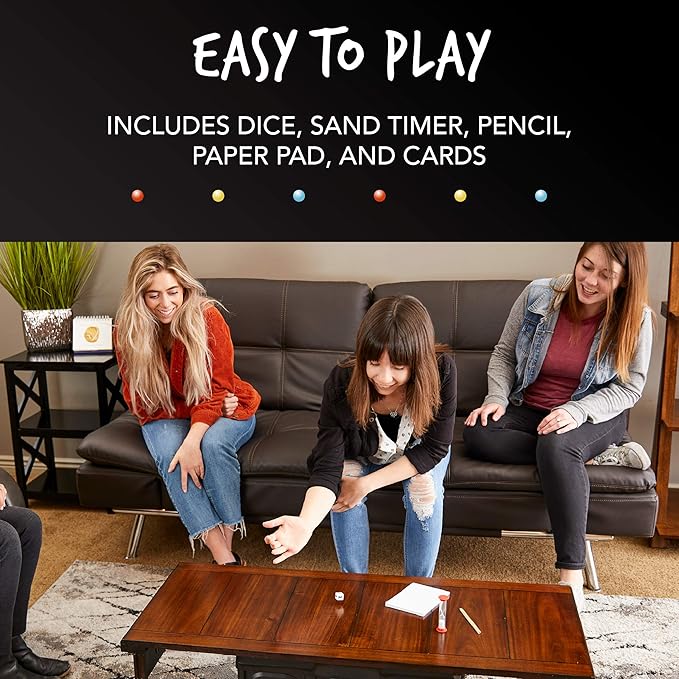 Paladone Friends TV Show Quiz Act or Draw Game - Officially Licensed Friends Merchandise (AMZ7270FR)