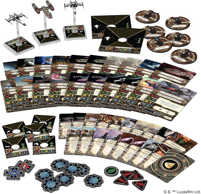 Star Wars X-Wing 1st Edition Miniatures Game Most Wanted EXPANSION PACK | Strategy Game for Adults and Teens | Ages 14+ | 2 Players | Average Playtime 45 Minutes | Made by Atomic Mass Games