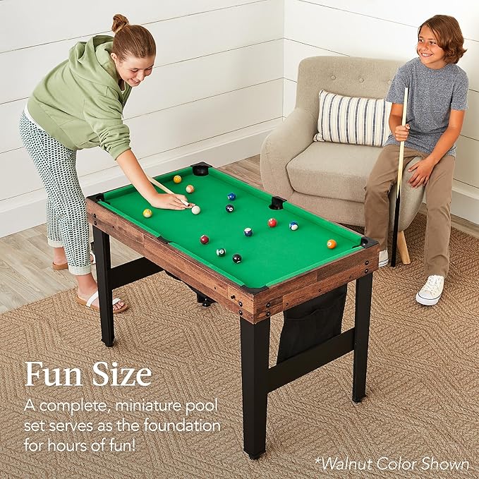Best Choice Products 13-in-1 Combo Game Table Set for Home, Game Room, Friends & Family w/Ping Pong, Foosball, Basketball, Air Hockey, Archery, Chess, Checkers, Shuffleboard, Bowling
