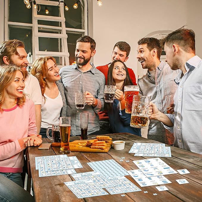 Baby Shower Bingo, Bingo Game for 24 Players (A04)