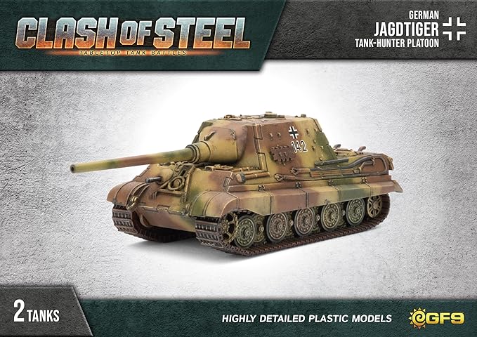 Gale Force Nine - Clash of Steel - Jagdtiger Tank Hunter Platoon, CSG05
