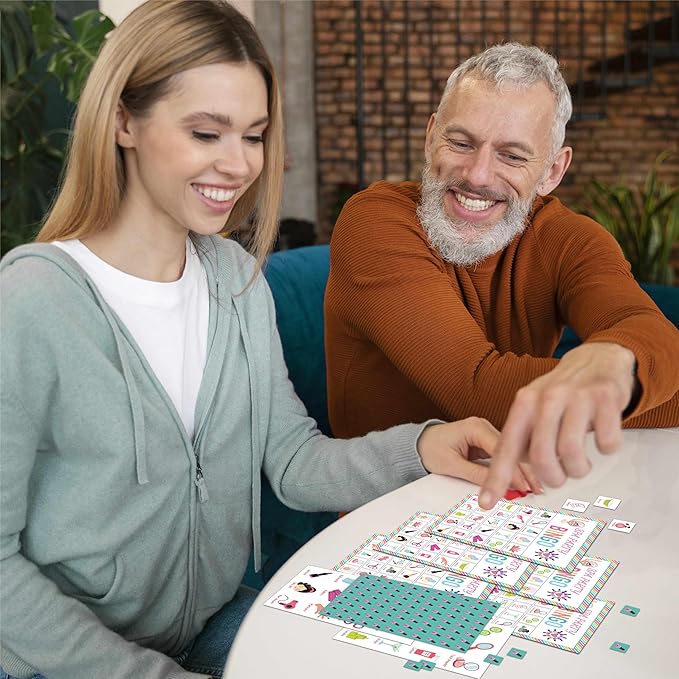 Spa Bingo Card Game for Adults - 24 Players Sleepover Party Supplies, Favors & Decorations