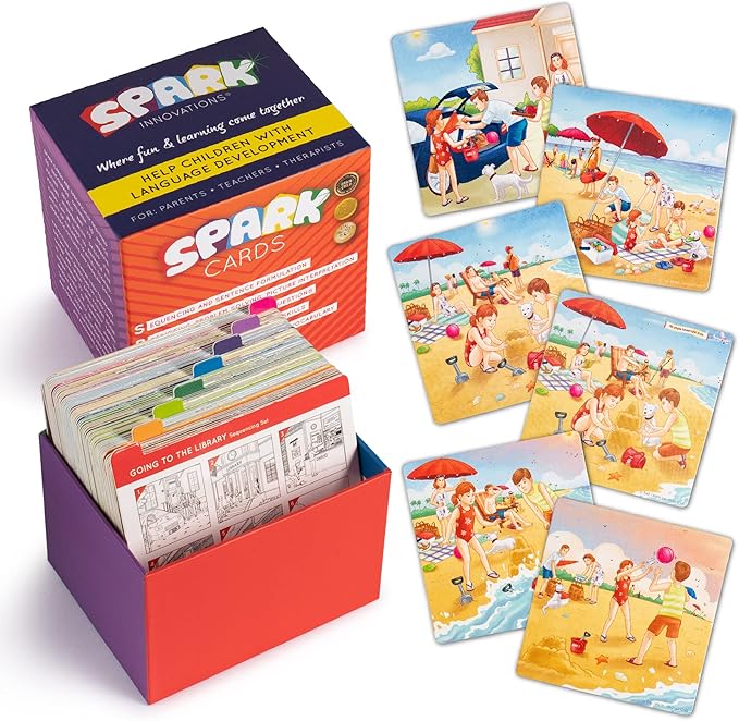 Sequencing Cards for Storytelling, Speech Therapy Game, Special Education Materials, Sentence Building, Problem Solving, Homeschooling Sequence Cards, Autism Game, Picture Sences, SEL