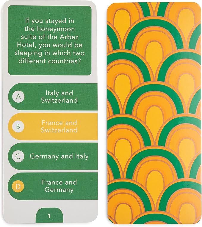 Skyline Collection Trivia Set - World Travel Trivia, 140 Question Cards - Game Night Entertainment for Families & Friends