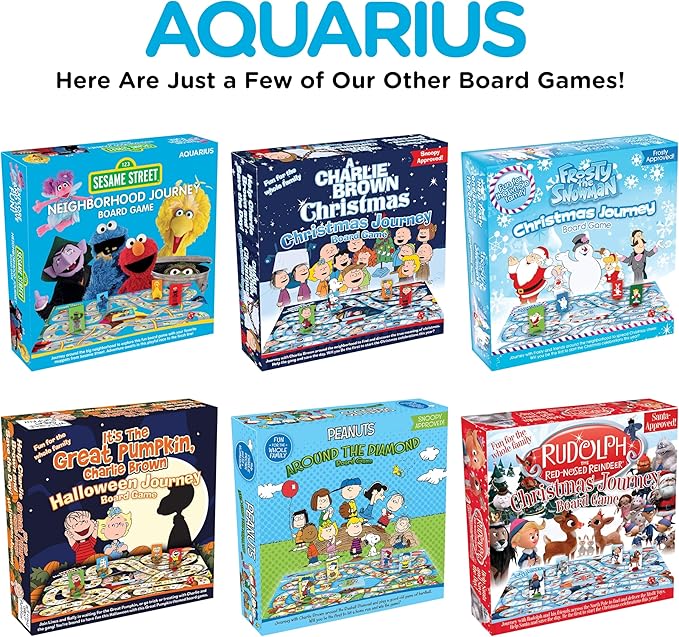 AQUARIUS Peanuts Great Pumpkin Board Game - Peanuts Themed Board Game - Fun Family Holiday Gift for Kids & Adults - Officially Licensed Peanuts Comics & Show Merchandise & Collectibles