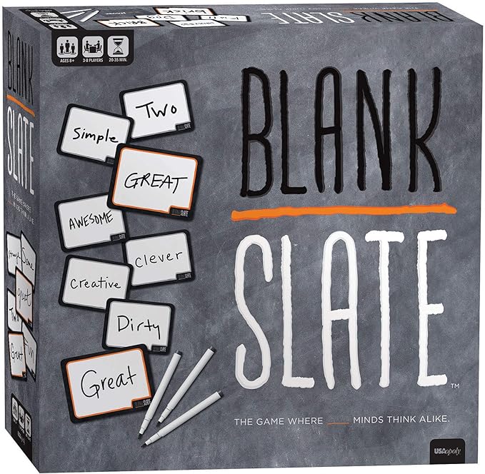 Blank Slate - The Game Where Great Minds Think Alike | Fun Family Friendly Word Association Party Game | The Best Choice for Game Night! | Great Family Board Game & Perfect for Family Game Night