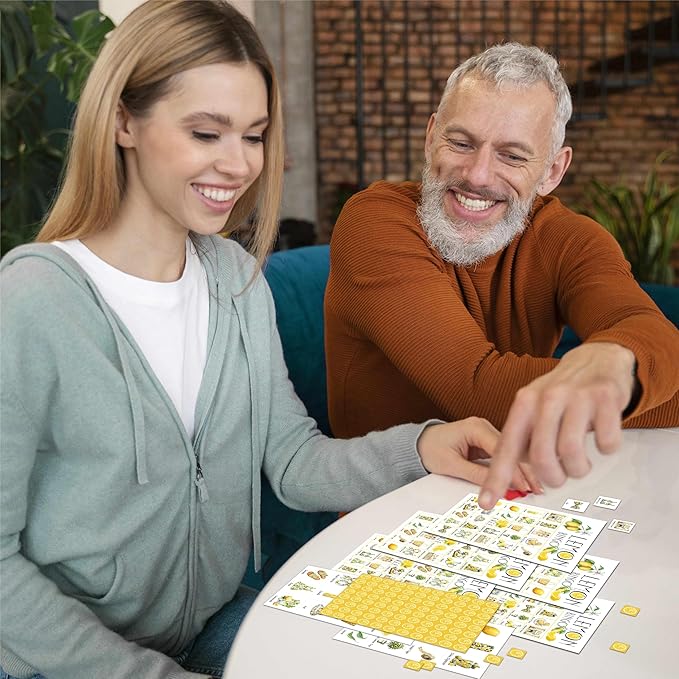 Lemon Bingo - 24 Player Bridal & Baby Shower Game